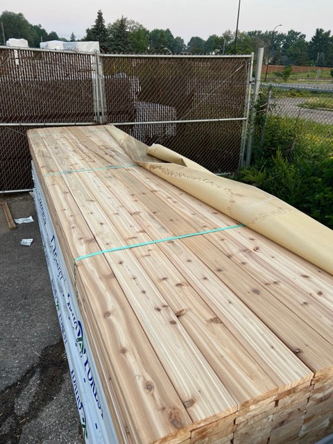 5/4x6x12 Cedar Deck Board