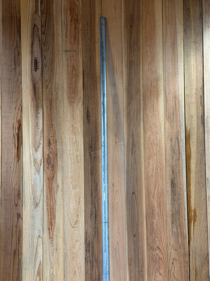 1 5/8" x 8 ft 40wt Galvanized Steel Drive Pipe (For 4ft Fence)