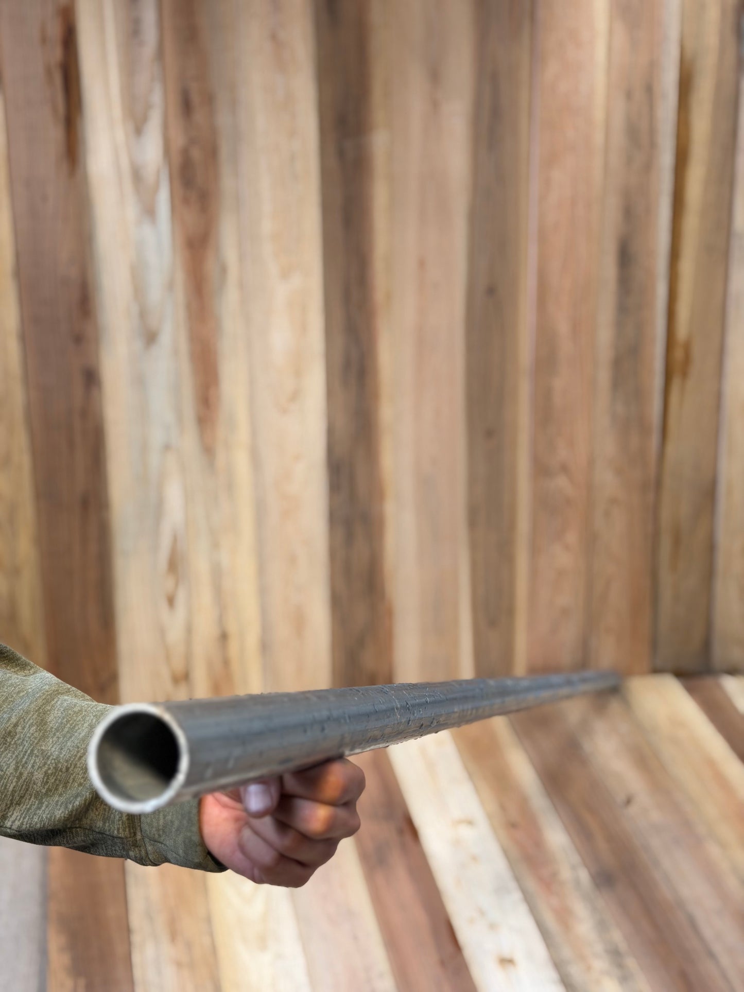 1 5/8" x 9 ft 40wt Galvanized Steel Drive Pipe (For 5ft Fence)