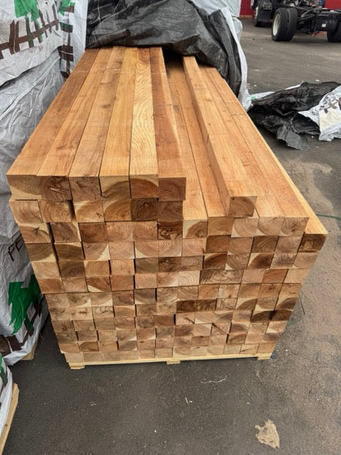 4x4x12 Rough Cut Cedar Appearance Grade