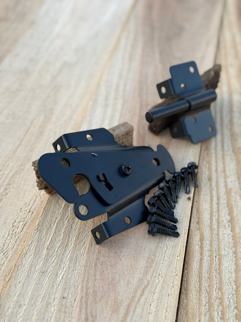 SS Ornamental Lockable Gate Latch (RIDGE05)